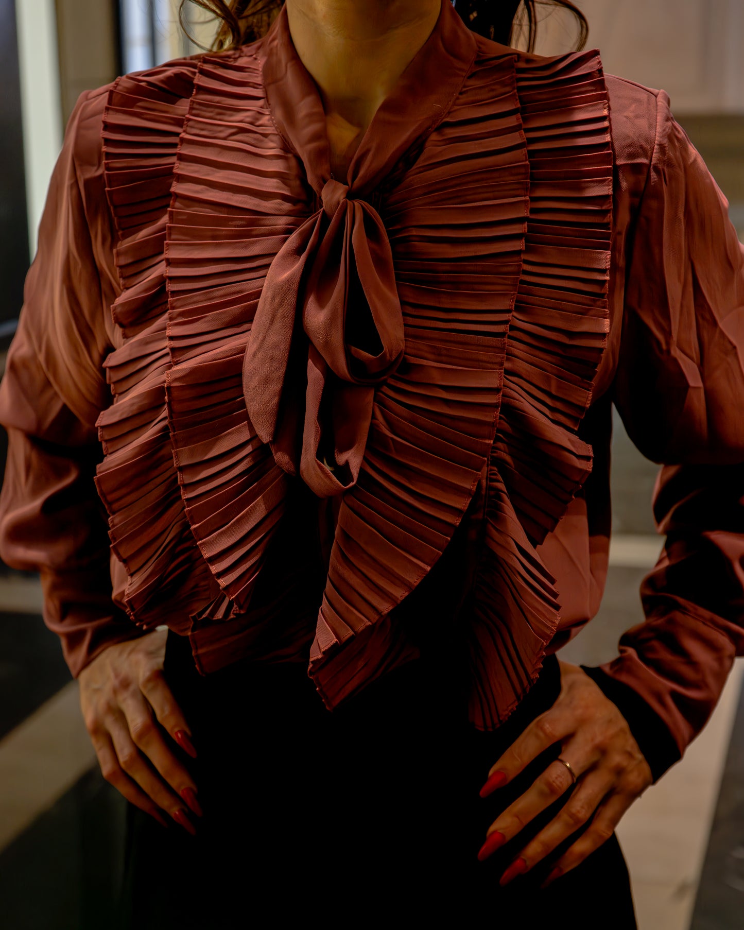 Chemise en velours côtelé