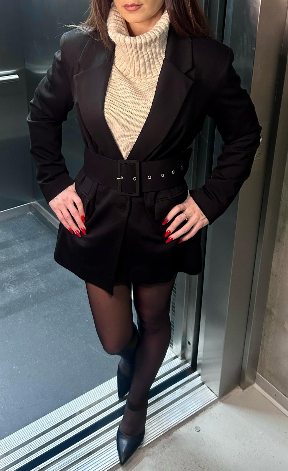 Veste blazer longue